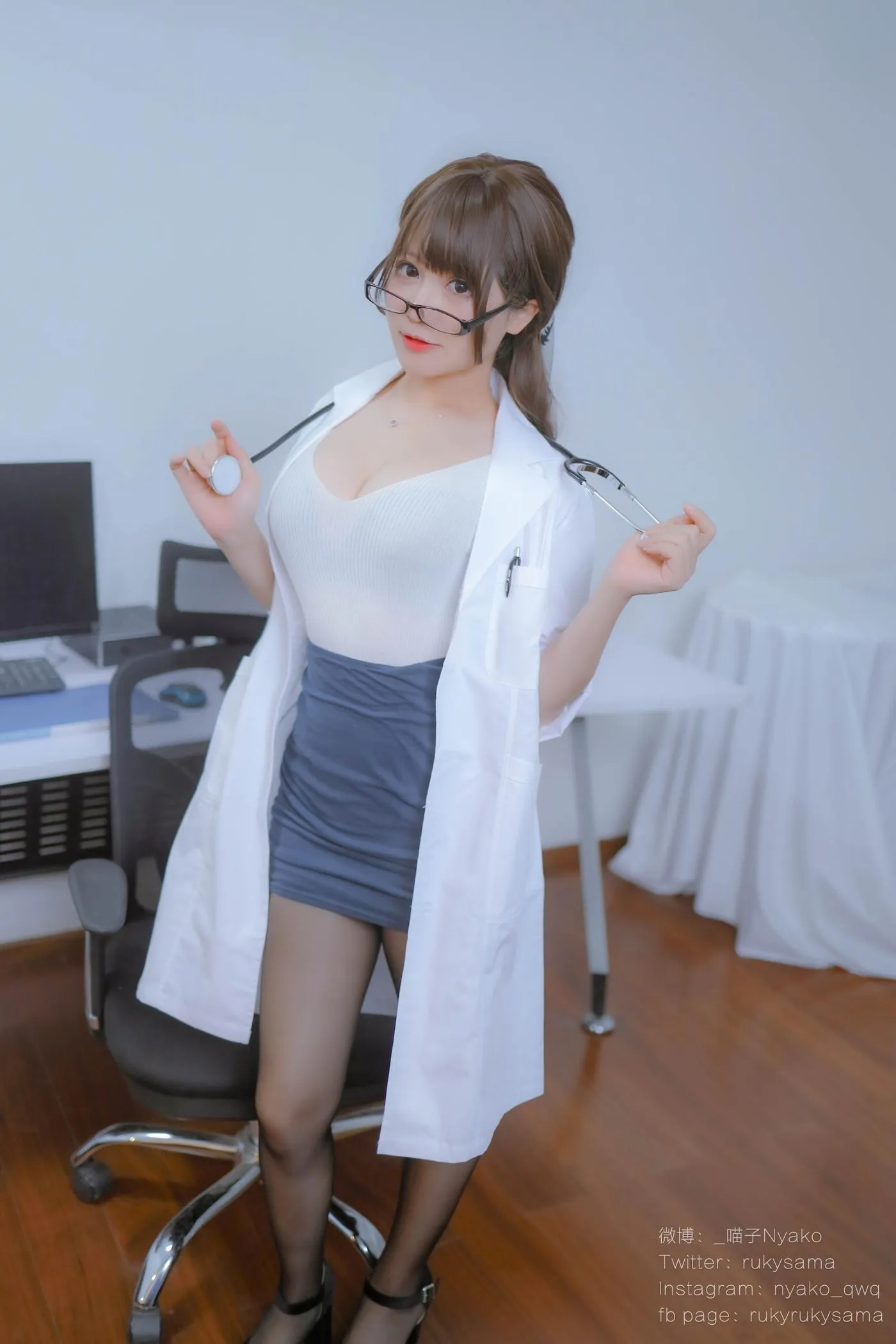 Nyako喵子 – NO.26 秘密病棟 [82P]插图5